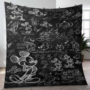 Mickey Disney Comics Christmas Ver 2 Gifts Lover Blanket