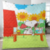 Snoopy’s Summer Peanuts 2098 Christmas Gifts Lover Blanket