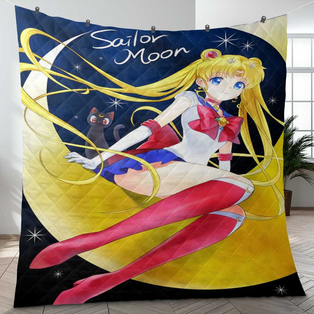 Lovely Sailor Moon Manga Christmas Gifts Lover Blanket Lovely Sailor Moon Manga Christmas Gifts Lover Blanket