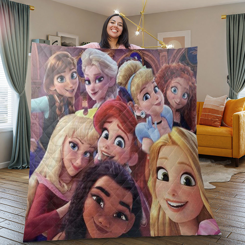 Disney All Princess So Beautiful Blanket Disney All Princess So Beautiful Blanket