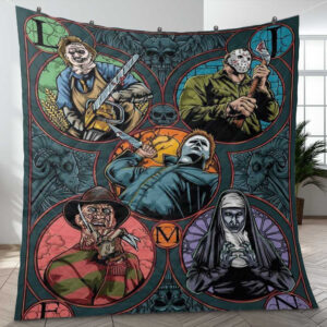 Characters Horror Film Halloween ver2 Christmas Gifts Lover Blanket