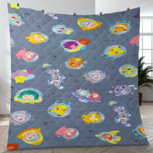Monster Pokemon Games Chibi Christmas Gift Lover Blanket