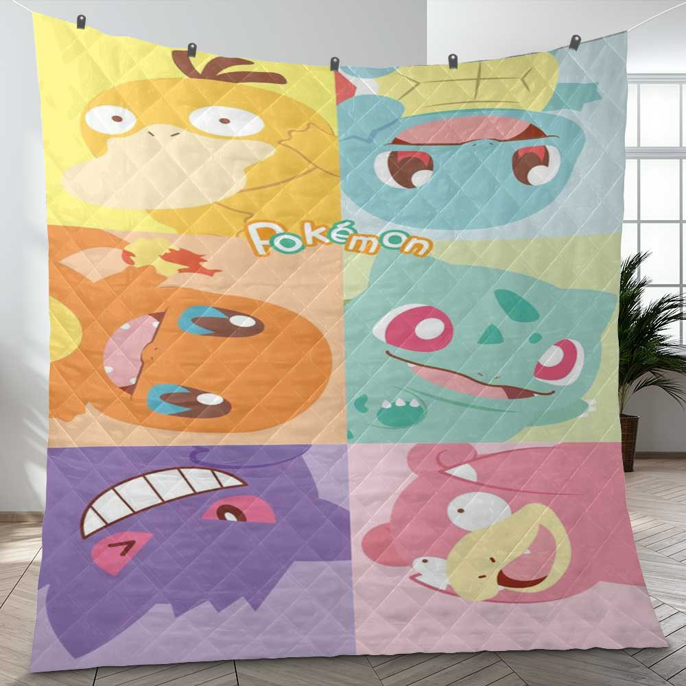 Lovely Monster Pokemon Christmas Gift Lover Blanket Lovely Monster Pokemon Christmas Gift Lover Blanket