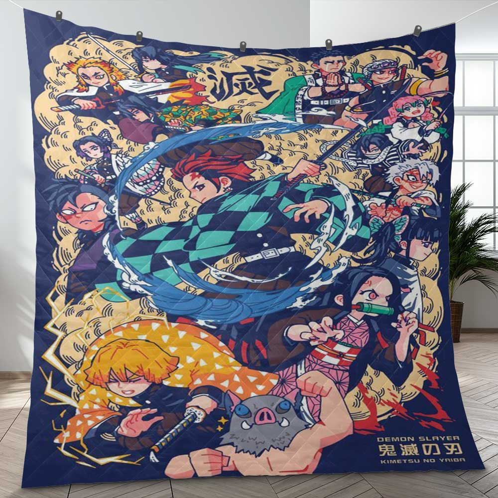 Demon Slayer Kimetsu No Yaiba Anime Ver6 Christmas Gift Lover Blanket Demon Slayer Kimetsu No Yaiba Anime Ver6 Christmas Gift Lover Blanket