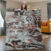 Harley Quinn Christmas Gift Lover Blanket