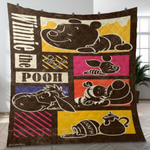 Winne The Pooh Cartoon Comics Christmas Gifts Lover Blanket