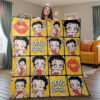 Betty Boop I Love Betty Boop Christmas Gifts Lover Blanket 2