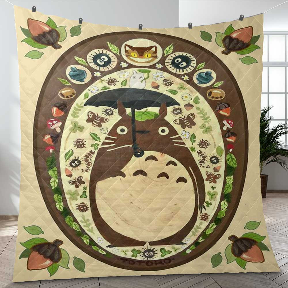 My Neighbor Totoro Studio Ghibli Anime A208 Christmas Gifts Lover Blanket My Neighbor Totoro Studio Ghibli Anime A208 Christmas Gifts Lover Blanket