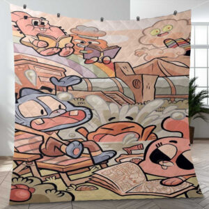 Anais Watterson The Amazing World Of Gumball TV Show Cartoon Christmas Gifts Lover Blanket
