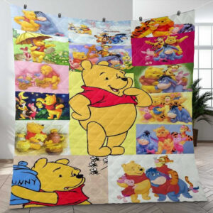 Funny Winnie-the-Pooh Disney Ver2 Christmas Gifts Lover Blanket