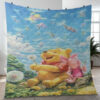 Winnie-the-Pooh Disney Dandelion Sky Christmas Gifts Lover Blanket