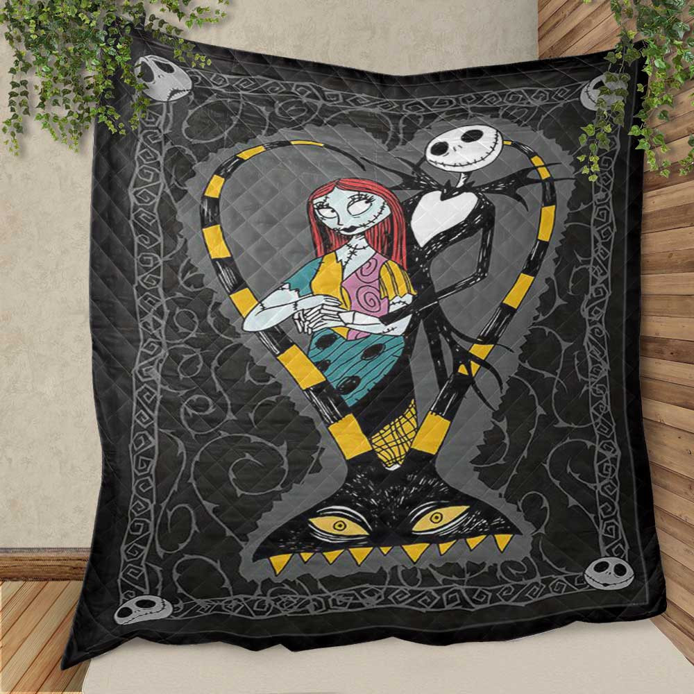 Jack Skellington And Sally The Nightmare Before Christmas Gifts Lover Blanket Jack Skellington And Sally The Nightmare Before Christmas Gifts Lover Blanket