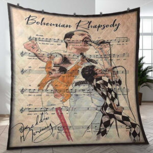 Bohemian Rhapsody Queen Rock Band Christmas Gifts Lover Blanket