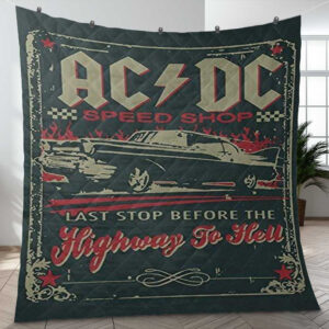 AC/DC Rock Band Thank You For The Memories Christmas Gifts Lover Blanket