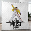Freddie Mercury The Show Must Go On Queen Rock Band Christmas Gifts Lover Blanket