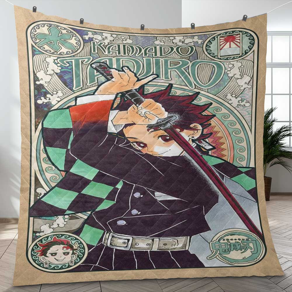 Kamado Tanjiro Kimetsu no Yaiba Anime A123 Gifts Lover Blanket Kamado Tanjiro Kimetsu no Yaiba Anime A123 Gifts Lover Blanket