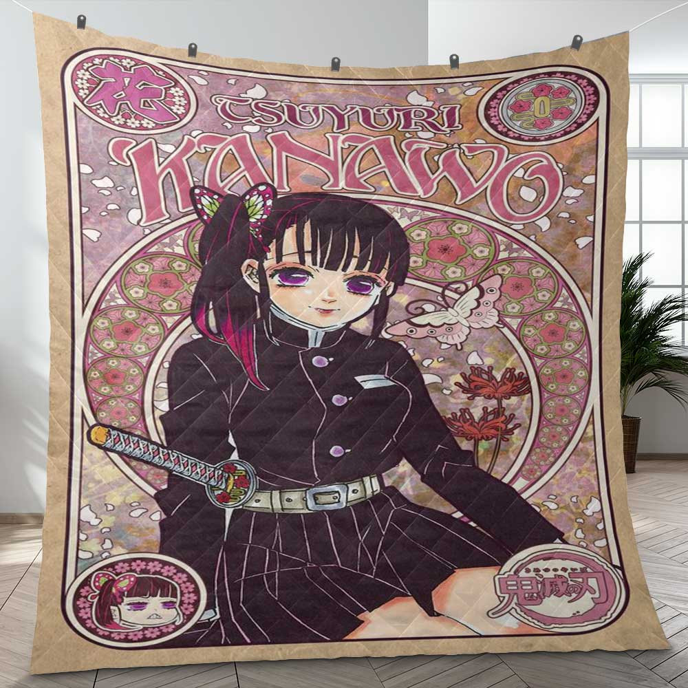 Cute Kanawo Tsuyuri Kimetsu no Yaiba Anime A123 Gifts Lover Blanket Cute Kanawo Tsuyuri Kimetsu no Yaiba Anime A123 Gifts Lover Blanket