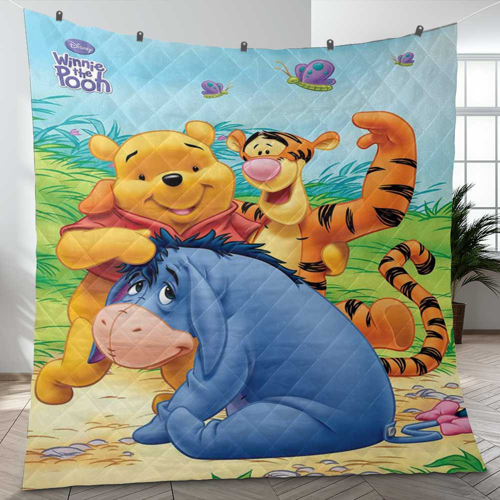 Love Friends Winnie-the-Pooh Disney Gifts Lover Blanket Love Friends Winnie-the-Pooh Disney Gifts Lover Blanket