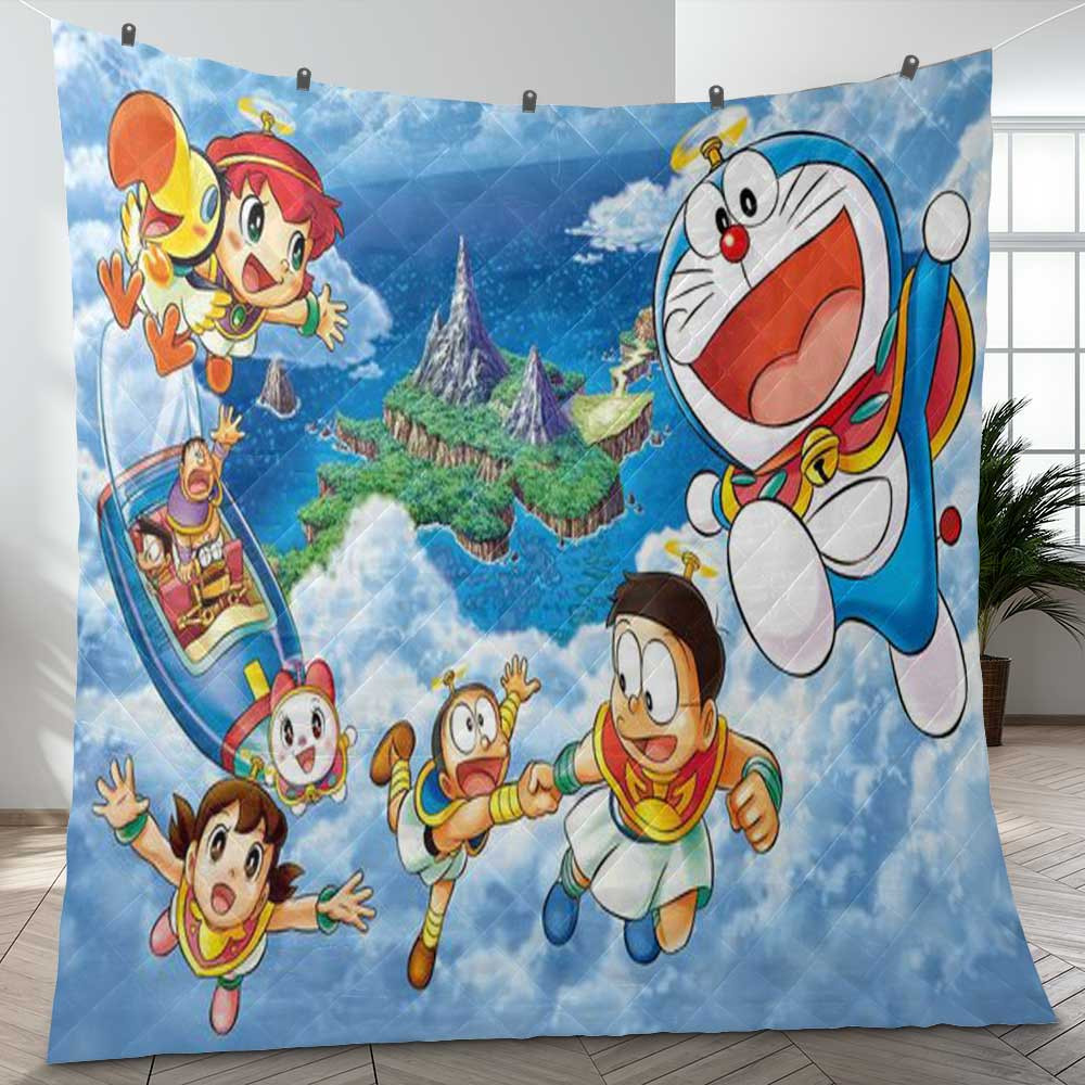 Doraemon The Movie Nobita’s Treasure Island Gifts Lover Blanket Doraemon The Movie Nobita’s Treasure Island Gifts Lover Blanket