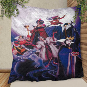 Evil Witch Disney Villains Cartoon Gifts Lover Blanket