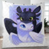 Sweet Love Night fury toothless How to Train Your Dragon Gift Lover Blanket