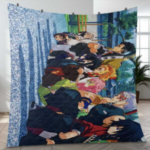 Teams Demon Slayer Kimetsu no Yaiba Wiki Run Anime Gift Lover Blanket