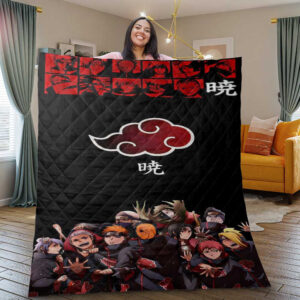 Akatsuki Naruto Shippuden Anime Gift Lover Blanket