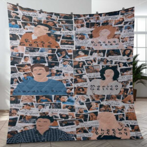Friends Central Perk TV Show Trendy Art Gift Lover Blanket