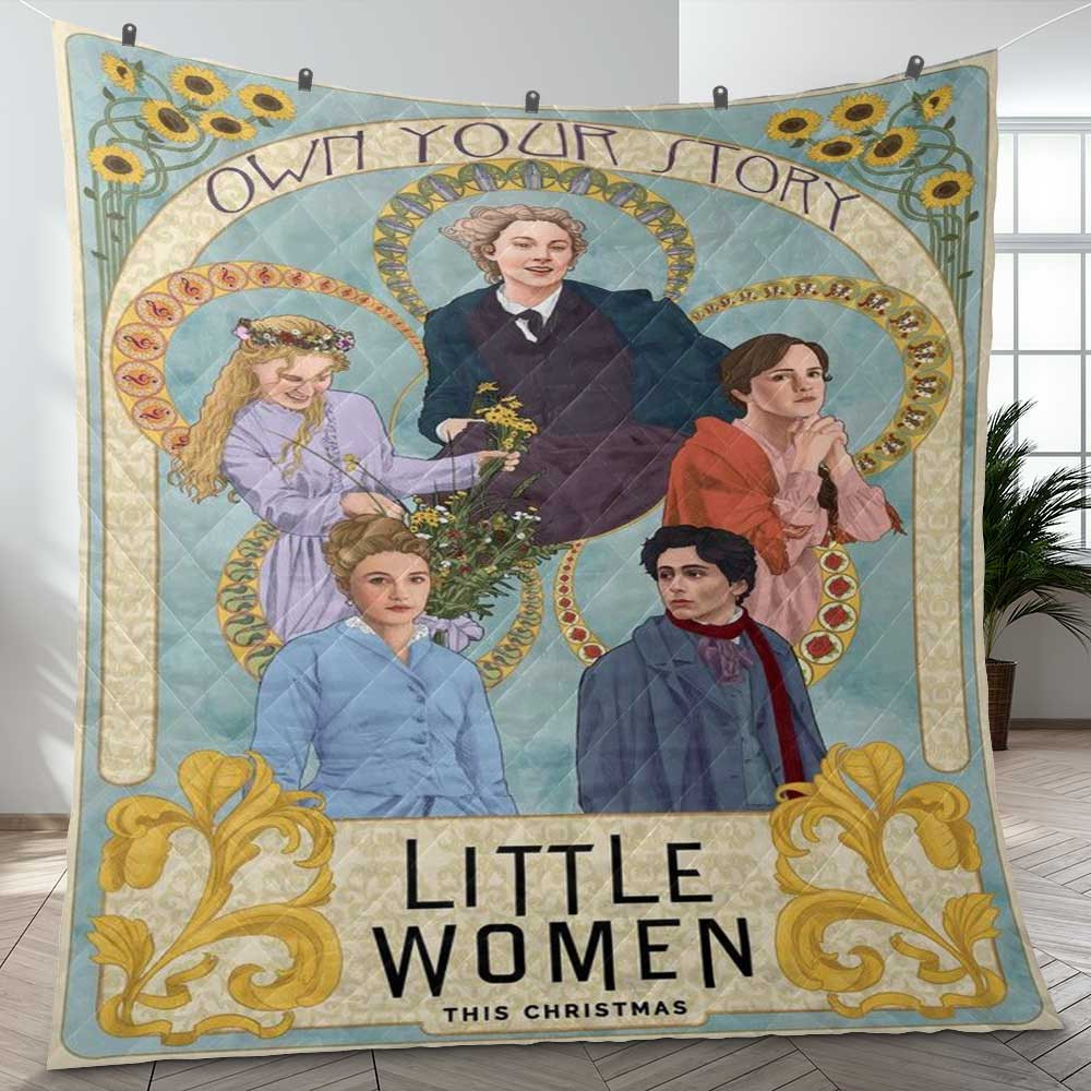 Little Women This Christmas Movie Own Your Story Gifts Lover Blanket Little Women This Christmas Movie Own Your Story Gifts Lover Blanket
