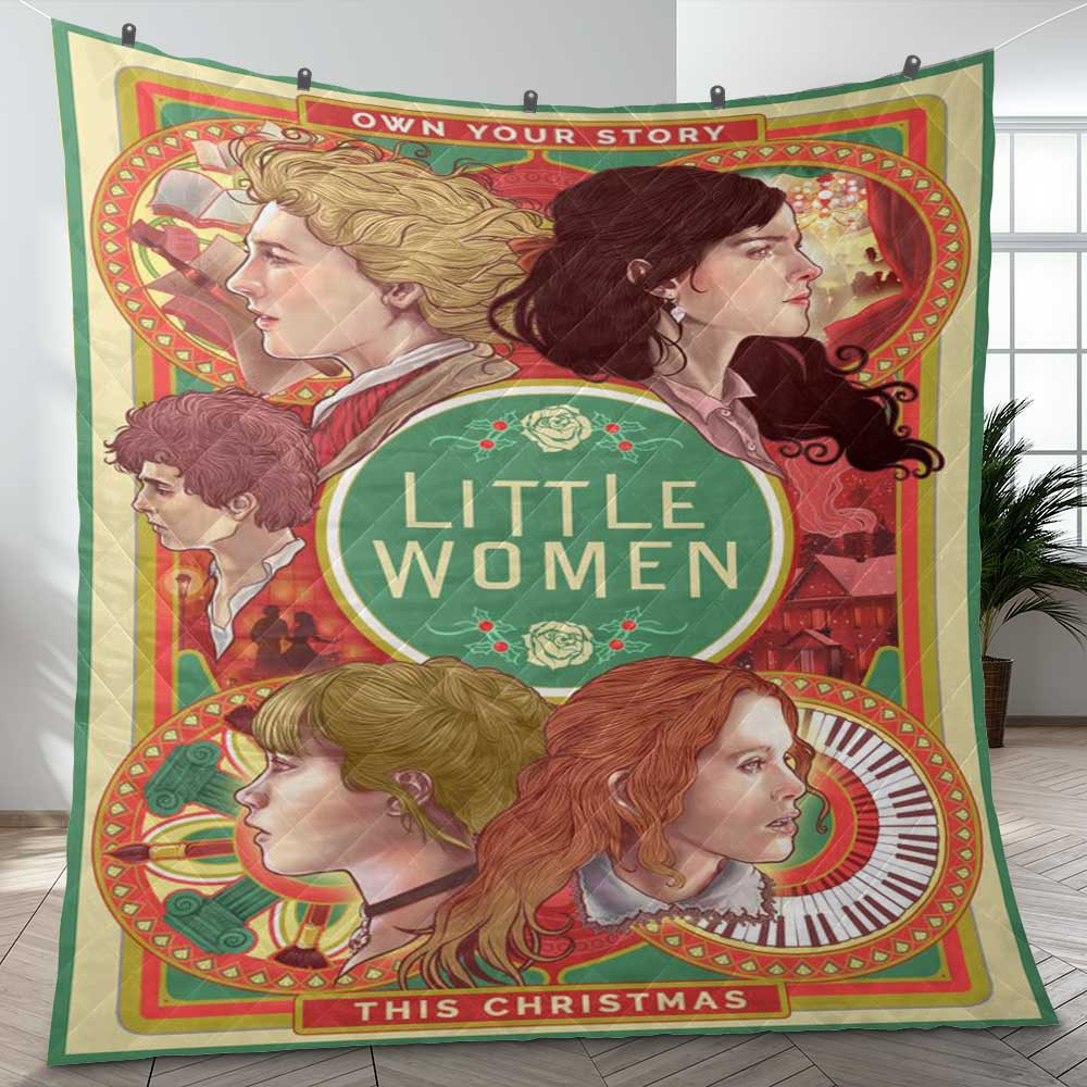 Little Women This Christmas Movie Own Your Story Ver2 Gifts Lover Blanket Little Women This Christmas Movie Own Your Story Ver2 Gifts Lover Blanket