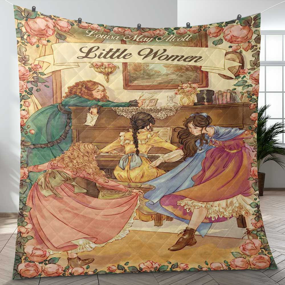 Little Women This Christmas Movie Own Your Story Ver5 Gifts Lover Blanket Little Women This Christmas Movie Own Your Story Ver5 Gifts Lover Blanket