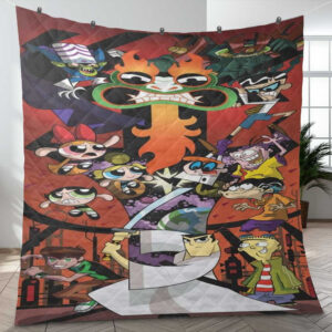 Cartoon Network In The 90s All Characters Ver5 Gift Fan Blanket