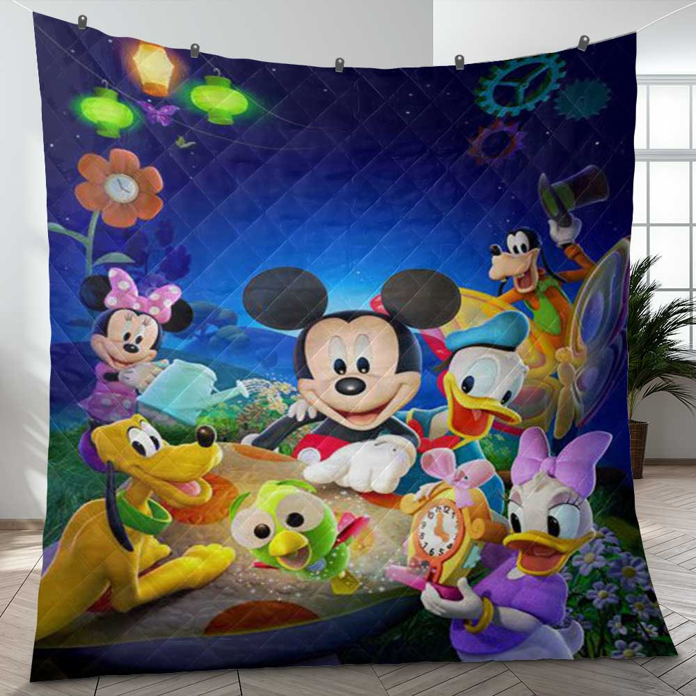 Funny Mickey And Friends Cartoon Disney Ver3 Gift Lover Blanket Funny Mickey And Friends Cartoon Disney Ver3 Gift Lover Blanket