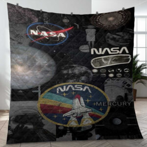 Nasa Houston Space Galaxy We Have A Present Ver3 Gifts Lover Blanket