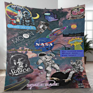 Nasa Houston Space Apollo Astronaut We Have A Present Ver6 Gifts Lover Blanket