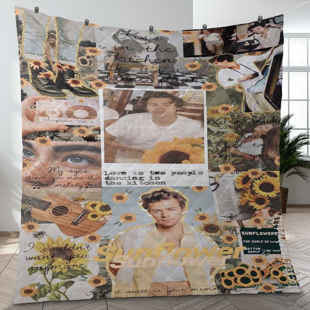 Harry Styles Fine Line Art Ver6 Thank You For The Memories Christmas Gifts Lover Blanket Harry Styles Fine Line Art Ver6 Thank You For The Memories Christmas Gifts Lover Blanket