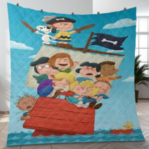 Snoopy Peanuts & Friends One Piece Fan Gift