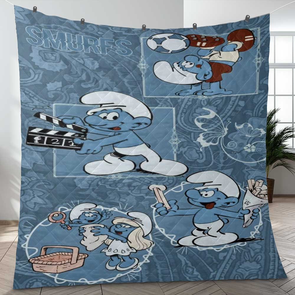 Funny The Smurfs Comics Gifts Lover Blanket Funny The Smurfs Comics Gifts Lover Blanket