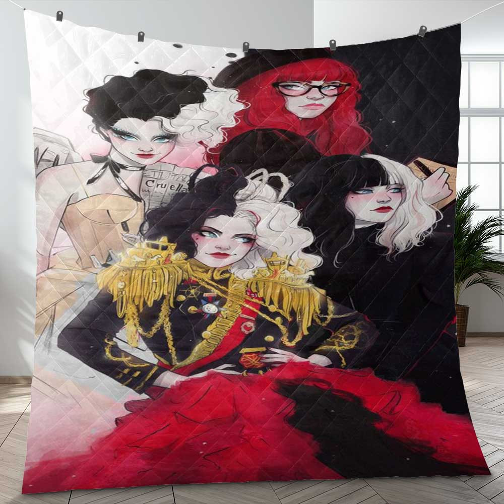 Cruella Disney Comedy Film Gifts Lover Blanket Cruella Disney Comedy Film Gifts Lover Blanket