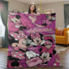 Minnie Mouse Disney Cartoon Gifts Lover Blanket 2
