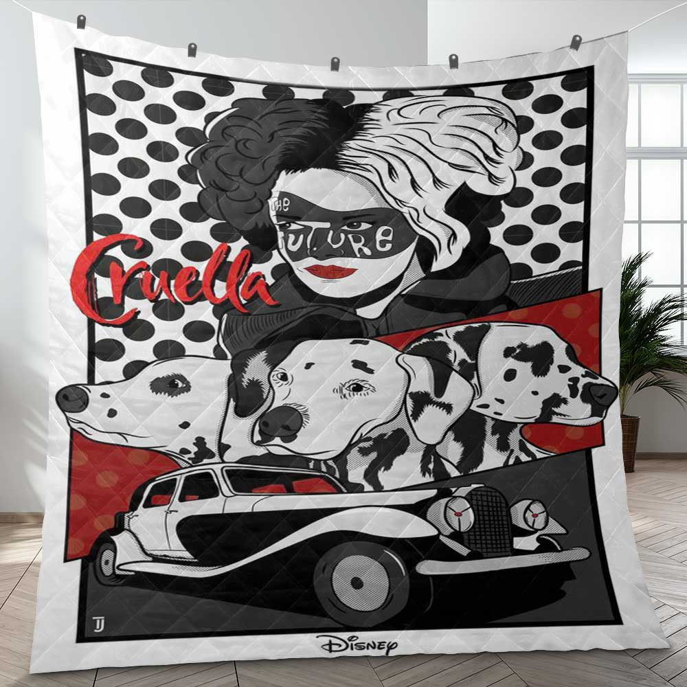 Sexy Cruella Film 101 Dalmatians Disney Gifts Lover Blanket Sexy Cruella Film 101 Dalmatians Disney Gifts Lover Blanket