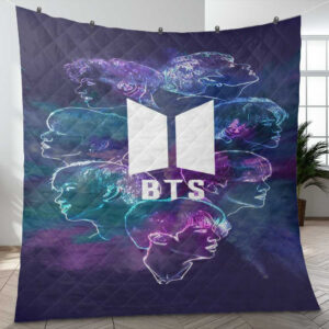 Bts Bt21 Galaxy Album Graphic Gift Lover Blanket