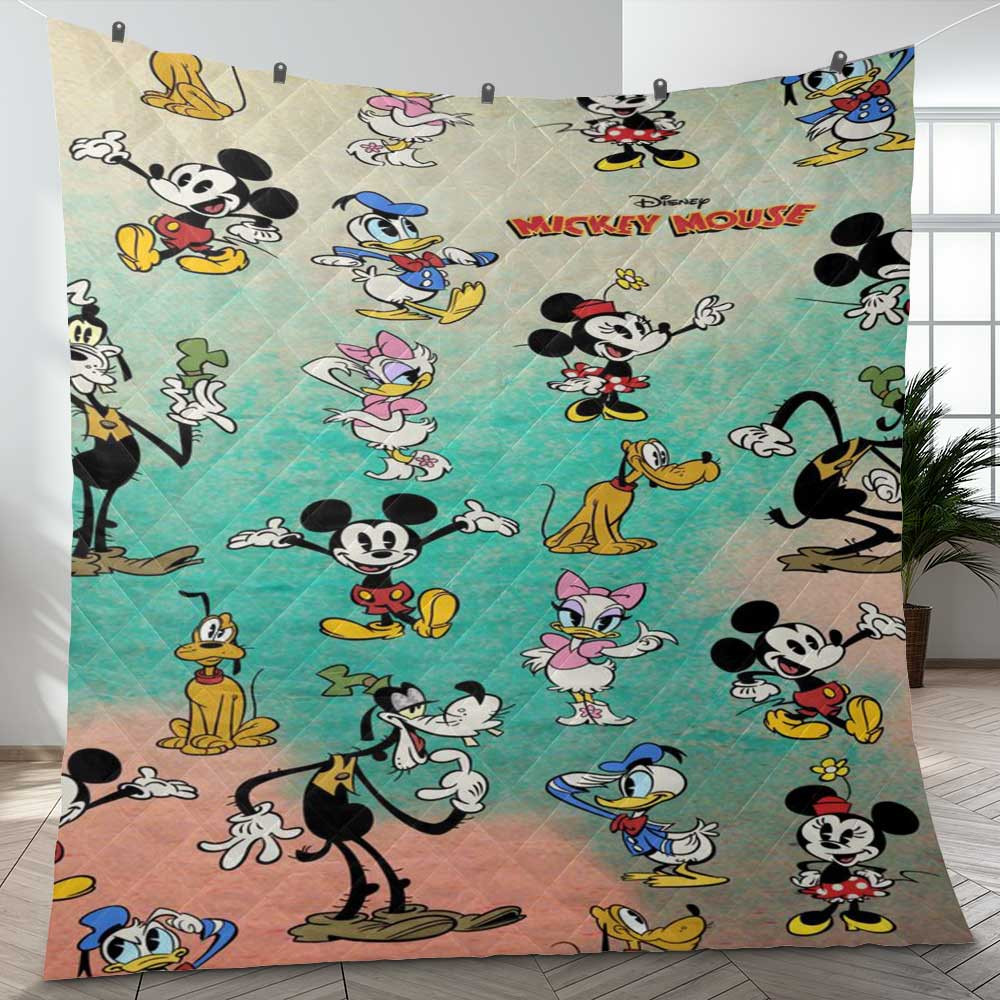 Funny Mickey Mouse Love Friend Cartoon Disney Ver6 Gift Lover Blanket Funny Mickey Mouse Love Friend Cartoon Disney Ver6 Gift Lover Blanket