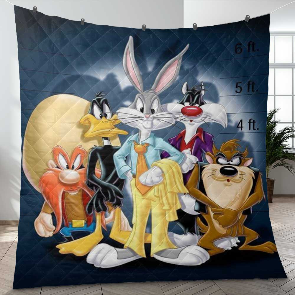 Looney tunes Cartoon 2 Gift Lover Blanket Looney tunes Cartoon 2 Gift Lover Blanket