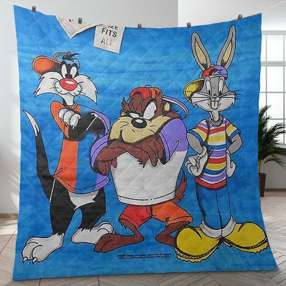 Looney tunes Cartoon Gift Lover Blanket Looney tunes Cartoon Gift Lover Blanket