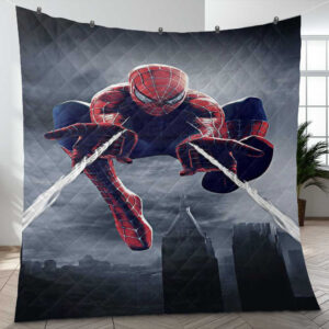 Spider Man Is Here Marvel Comics Ver15 Gift Lover Blanket