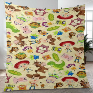 Funny Toy Story Ver5 Cartoon Gift Lover Blanket