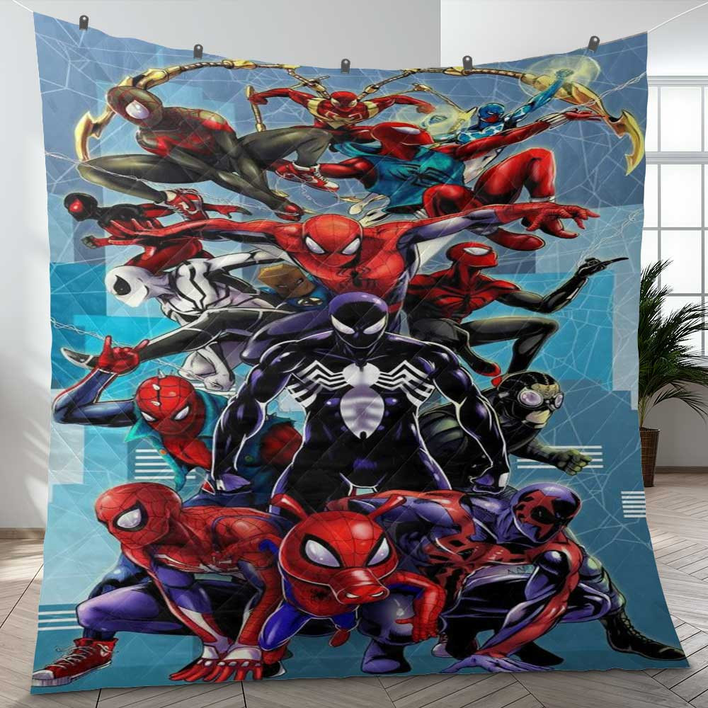 All Spider Verse Spider Man Movie Marvel Comics Gift Lover Blanket All Spider Verse Spider Man Movie Marvel Comics Gift Lover Blanket