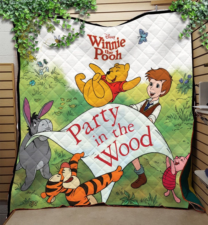 Winnie The Pooh and Friends Fleece Blanket Winnie The Pooh and Friends Fleece Blanket