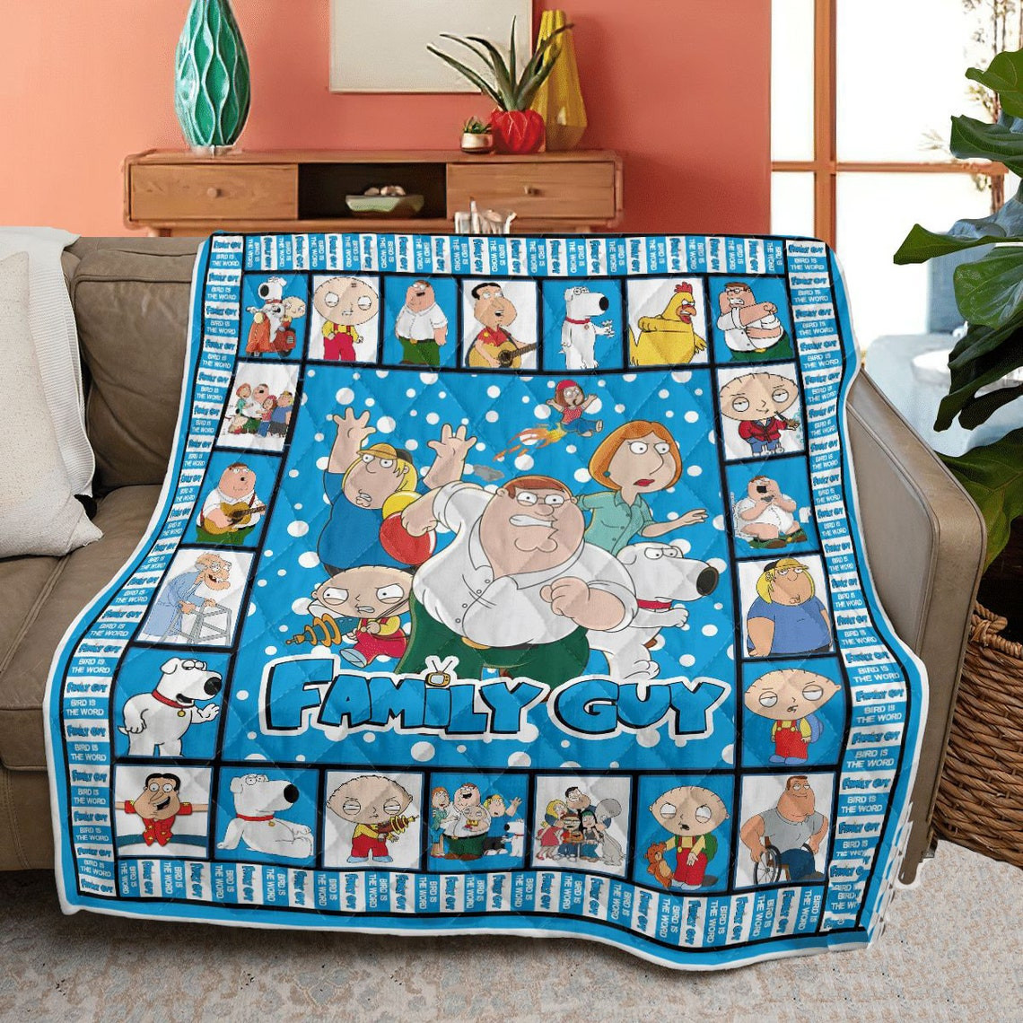 Family Guy Movie Quilt Family Guy Movie Quilt